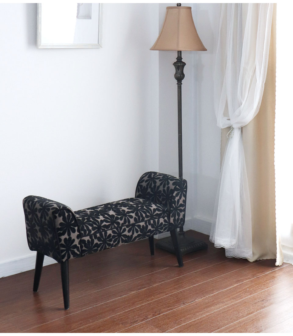 ベンチスツール(フラワー)｜Y-KAGU(輸入家具屋さん.com)