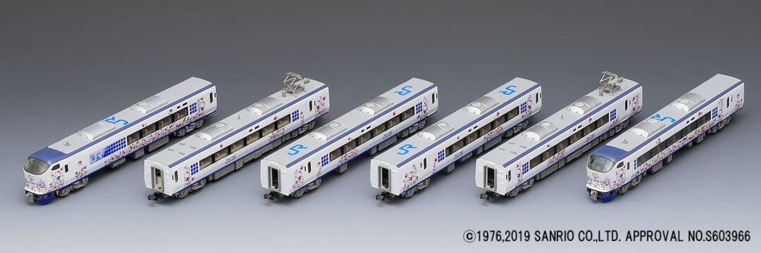 JR 281系特急電車(ハローキティ はるか・Butterfly)セット 品番：98674
