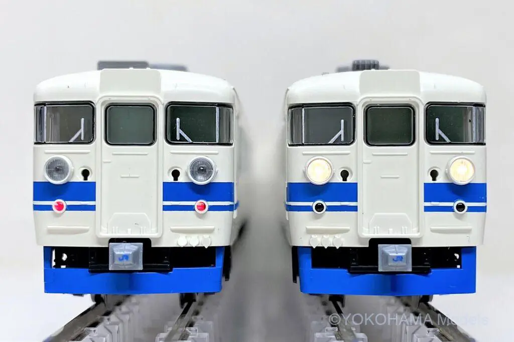 475系（北陸本線・新塗装）が入線しました。TOMIX 98736 | NGaugeJP