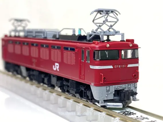 EF81 151号機（長岡車両センター）を弄る。その1 TOMIX 92970 14系
