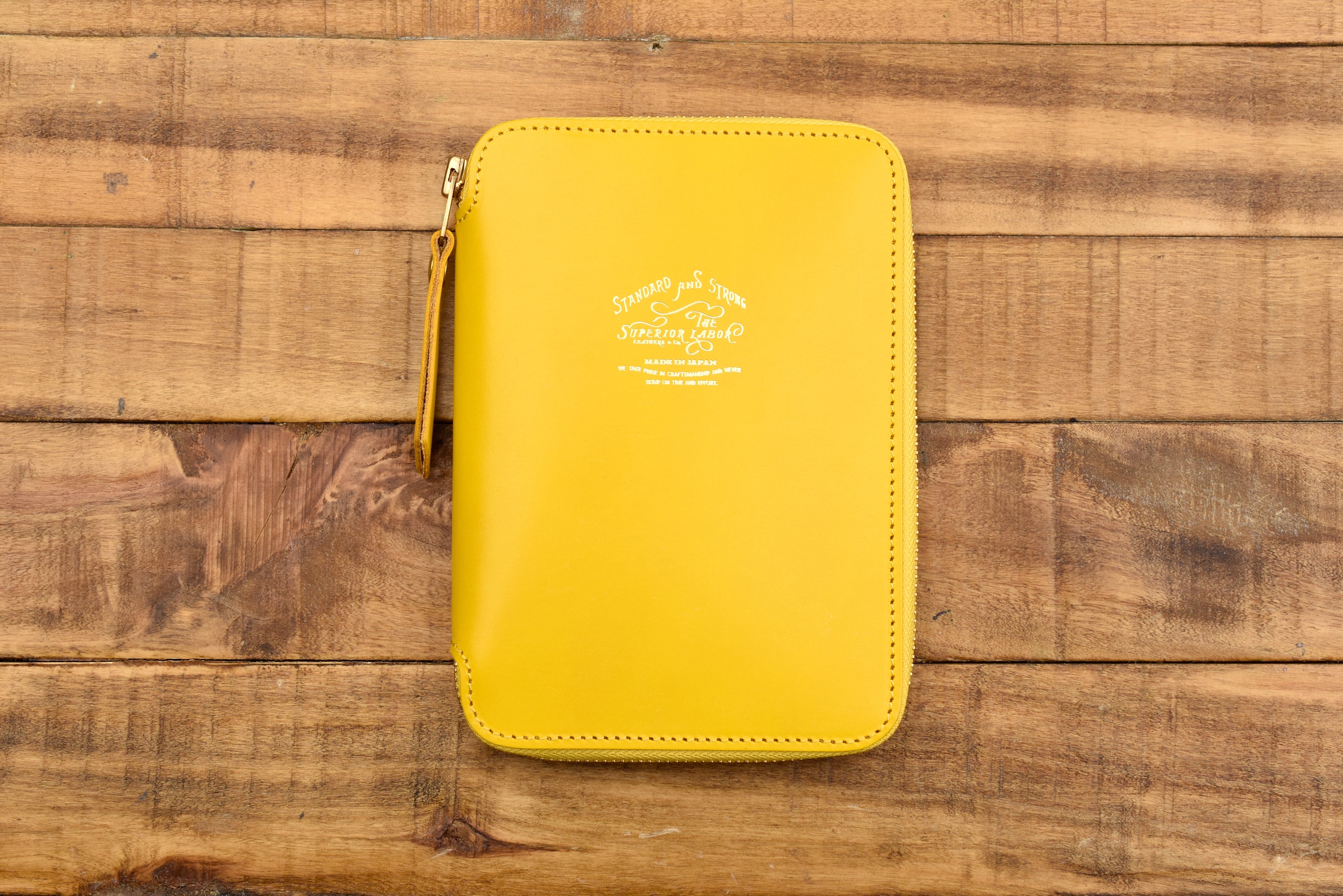 The Superior Labor - Bridle Leather - Zip Organizer A6 – Yoseka