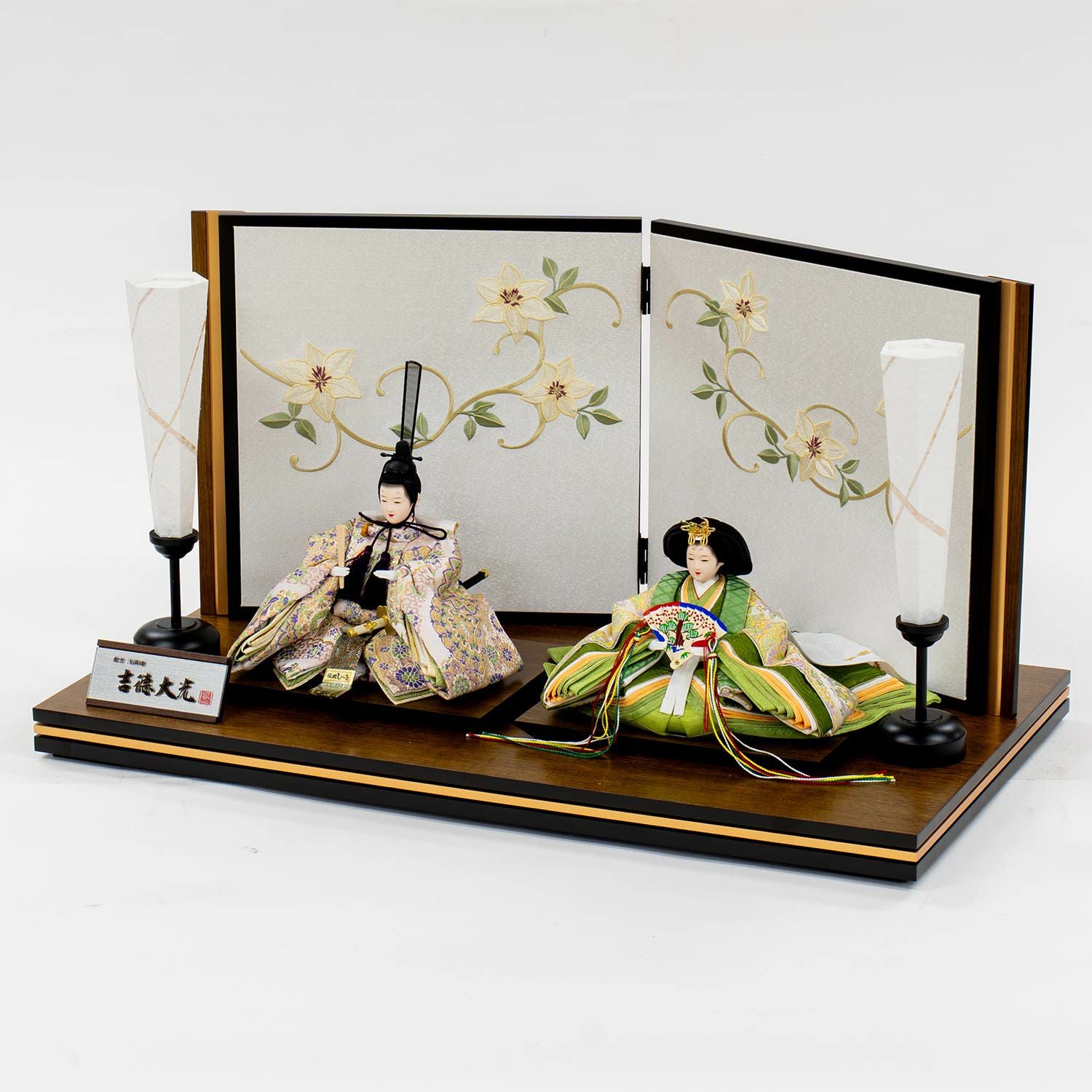 雛人形】小三五親王飾り 風光る | 雛人形（ひな人形）・五月人形の吉徳