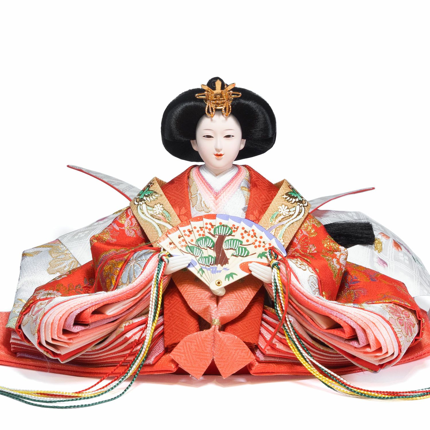 雛人形】三五親王小芥子官女五人飾り 花ひいな | 雛人形（ひな人形
