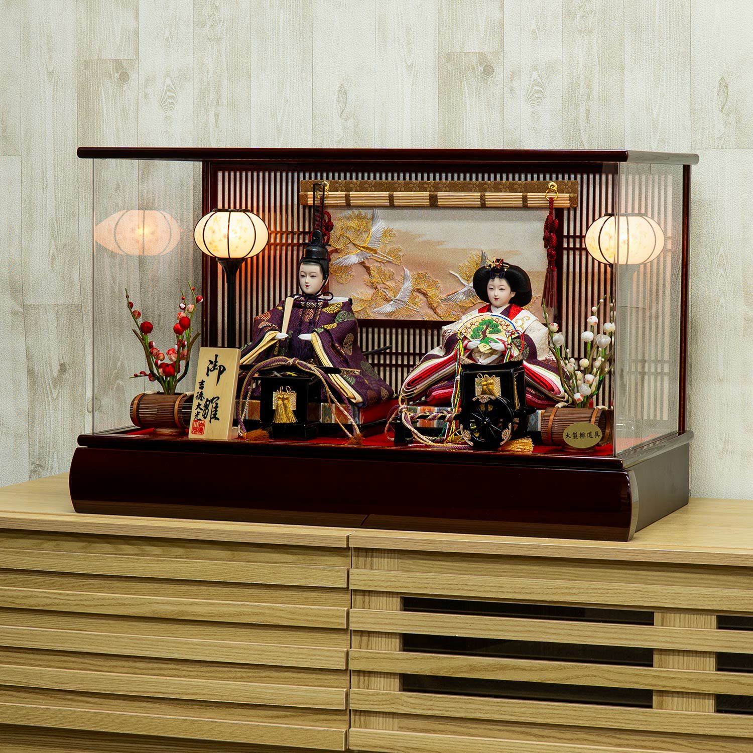 雛人形】ケース入り小三五親王飾り | 雛人形（ひな人形）・五月人形の