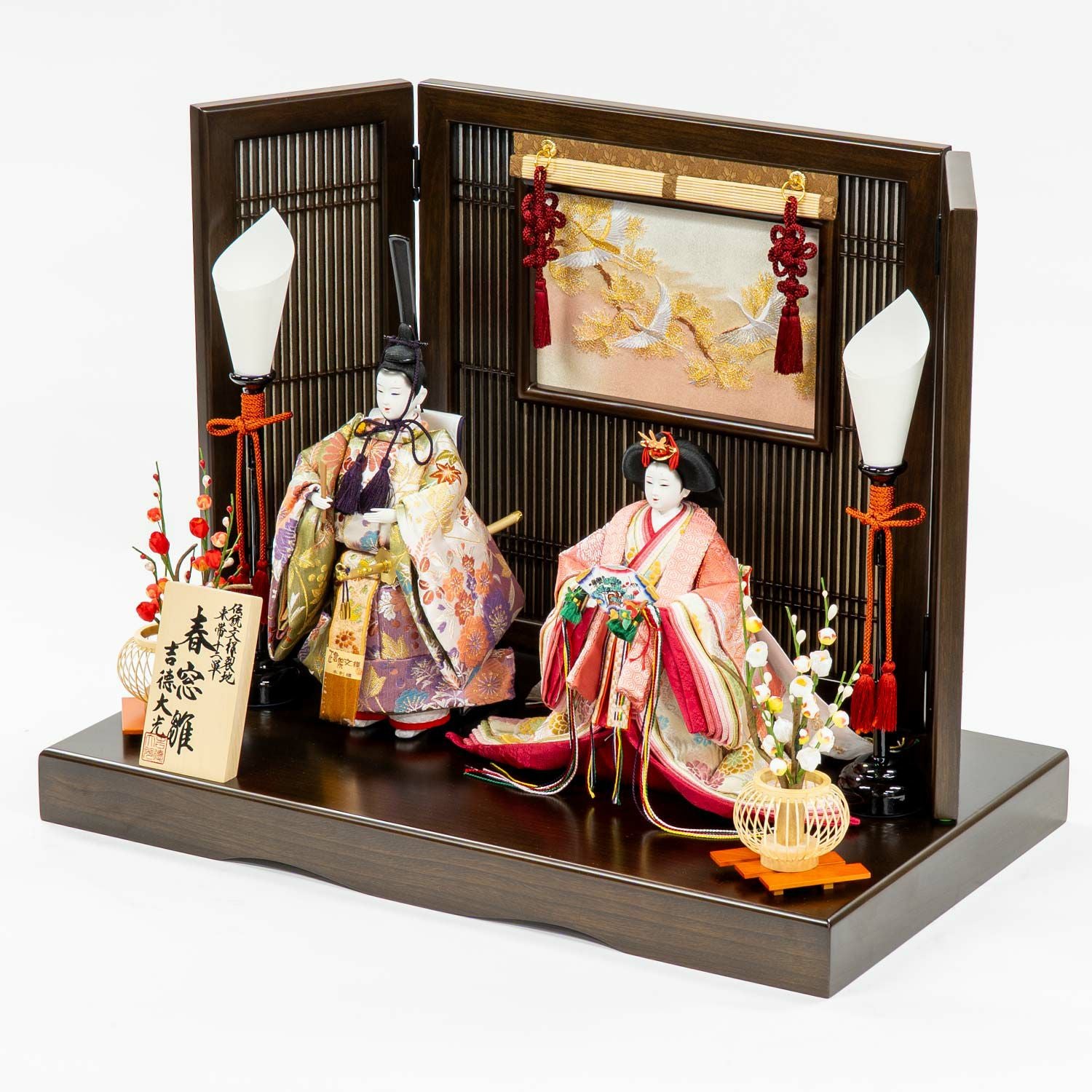 雛人形】小三五親王立姿雛 春窓雛 | 雛人形（ひな人形）・五月人形の