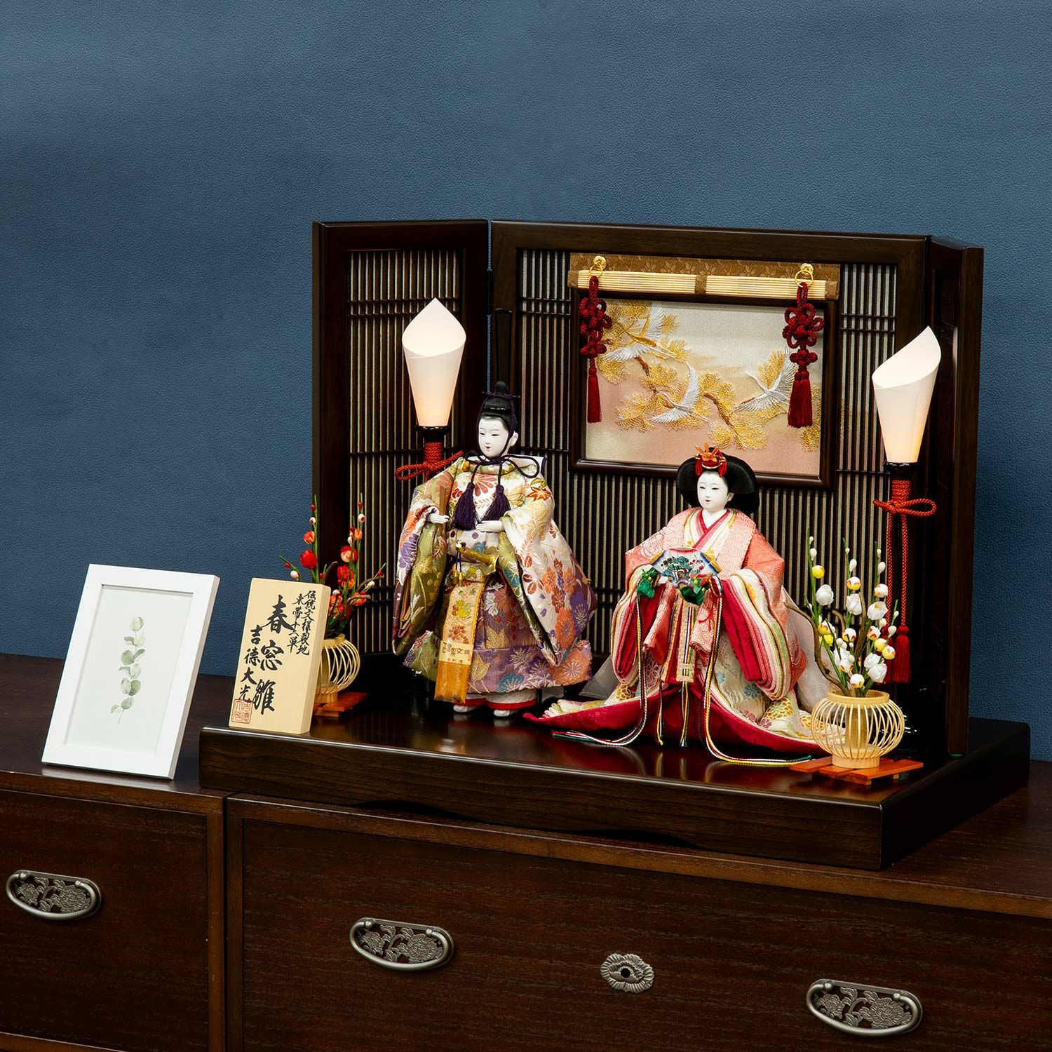 雛人形】小三五親王立姿雛 春窓雛 | 雛人形（ひな人形）・五月人形の
