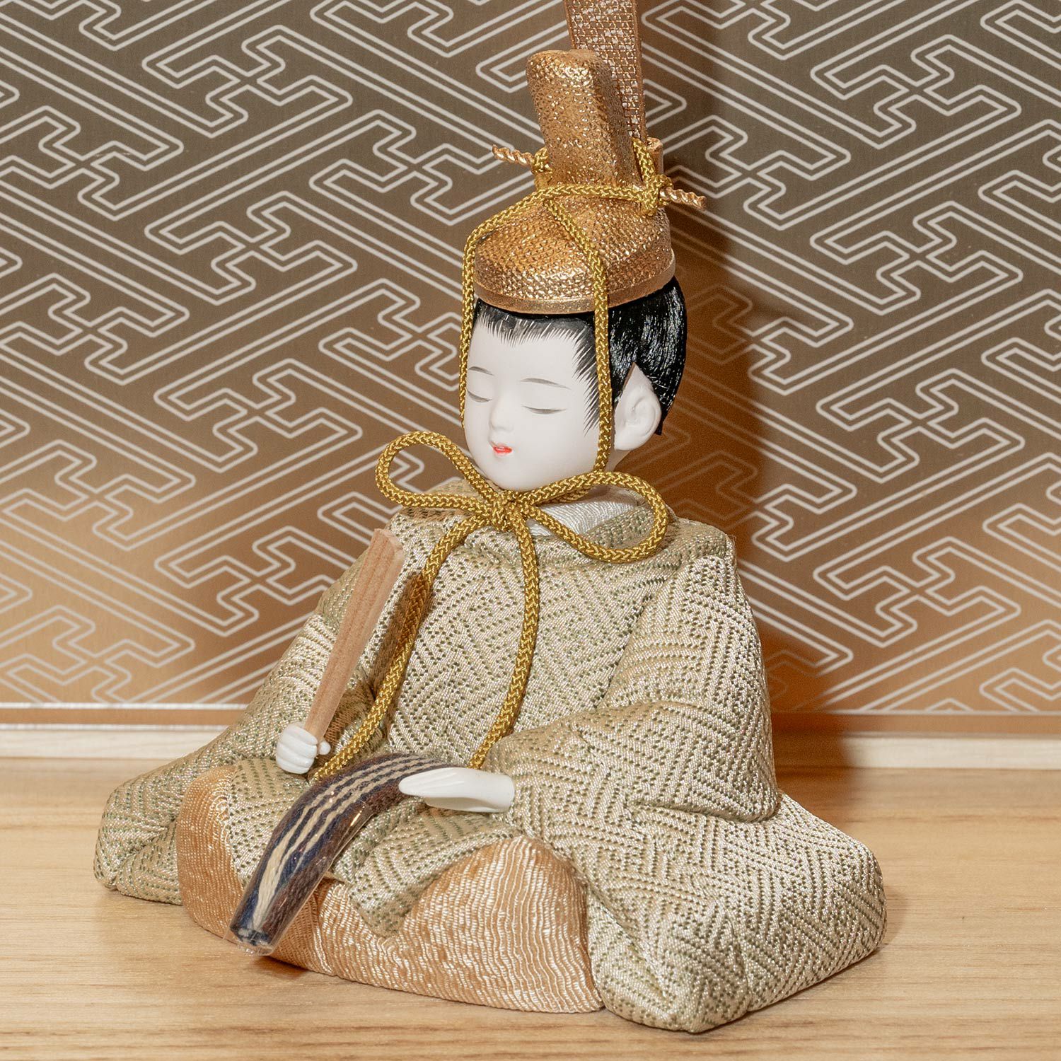 雛人形】木目込親王収納箱飾り 一秀作 花ひいな | 雛人形（ひな人形