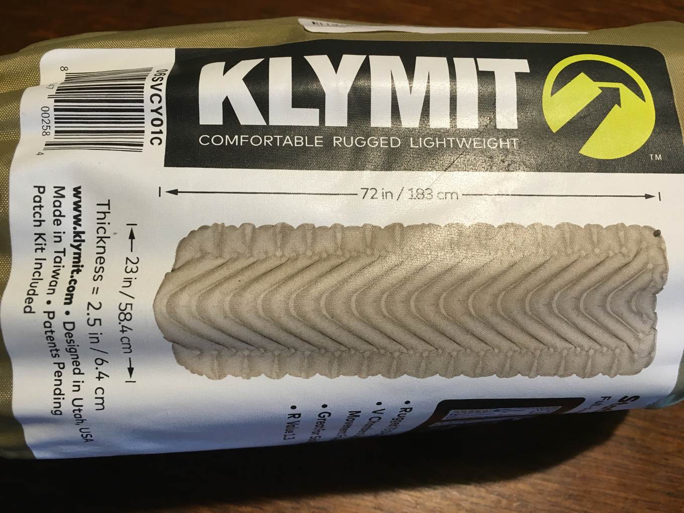 KLYMIT (クライミット) STATIC V RECON を購入！軽くて超コンパクトな