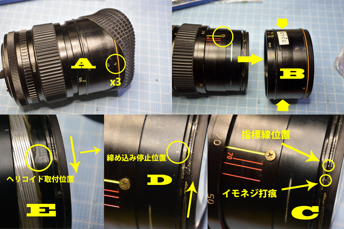 トキナ「Tokina AT-X 35-70mm F2.8 (AT-X357)」分解・清掃・作例