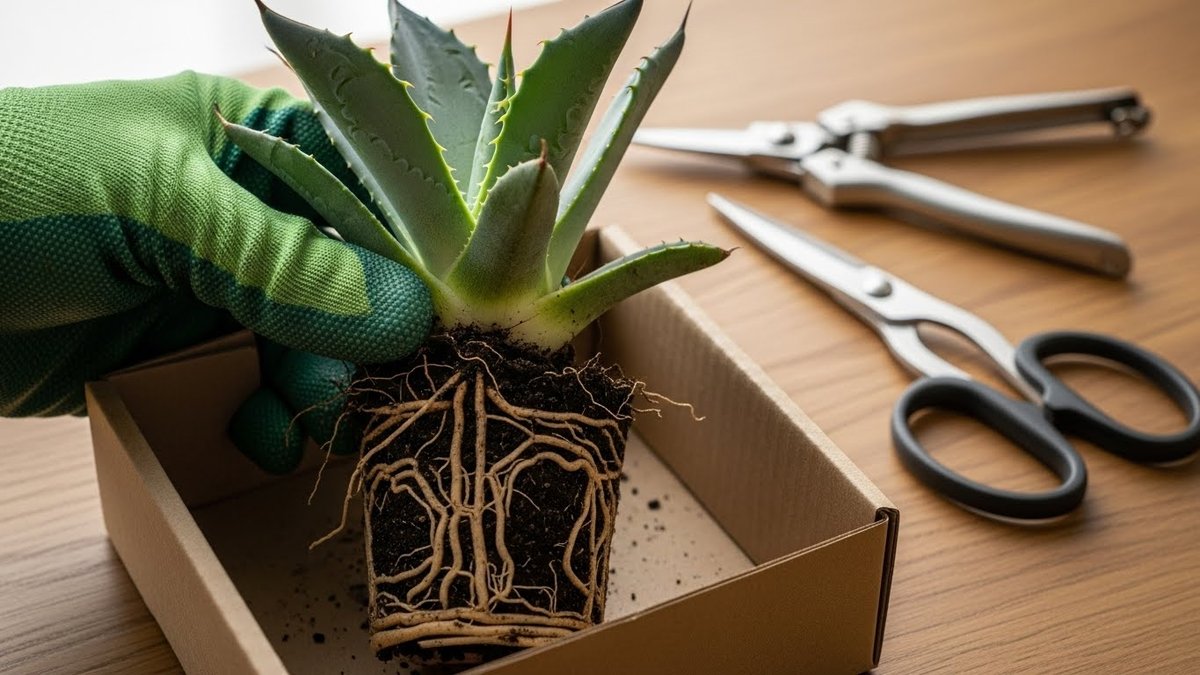 アガベの抜き苗が届いたらまず見るべきポイントと応急対処法 | ゆとり