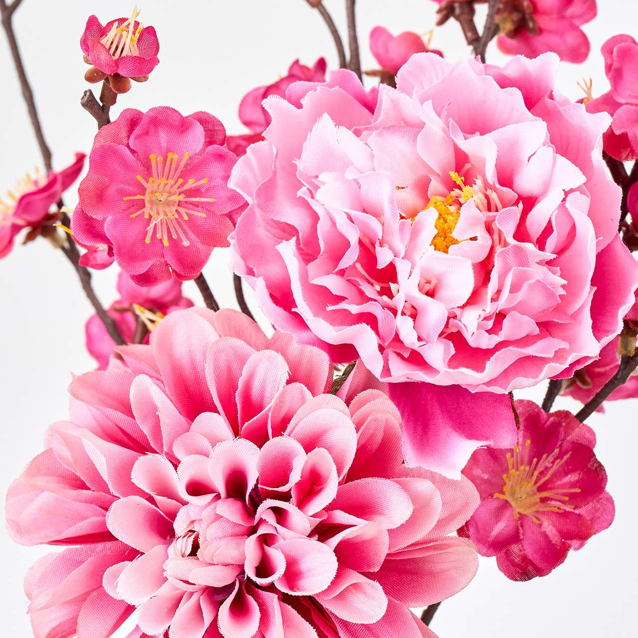 ミックスブーケ（ホワイト、ピンク） アーティフィシャルフラワー 造花