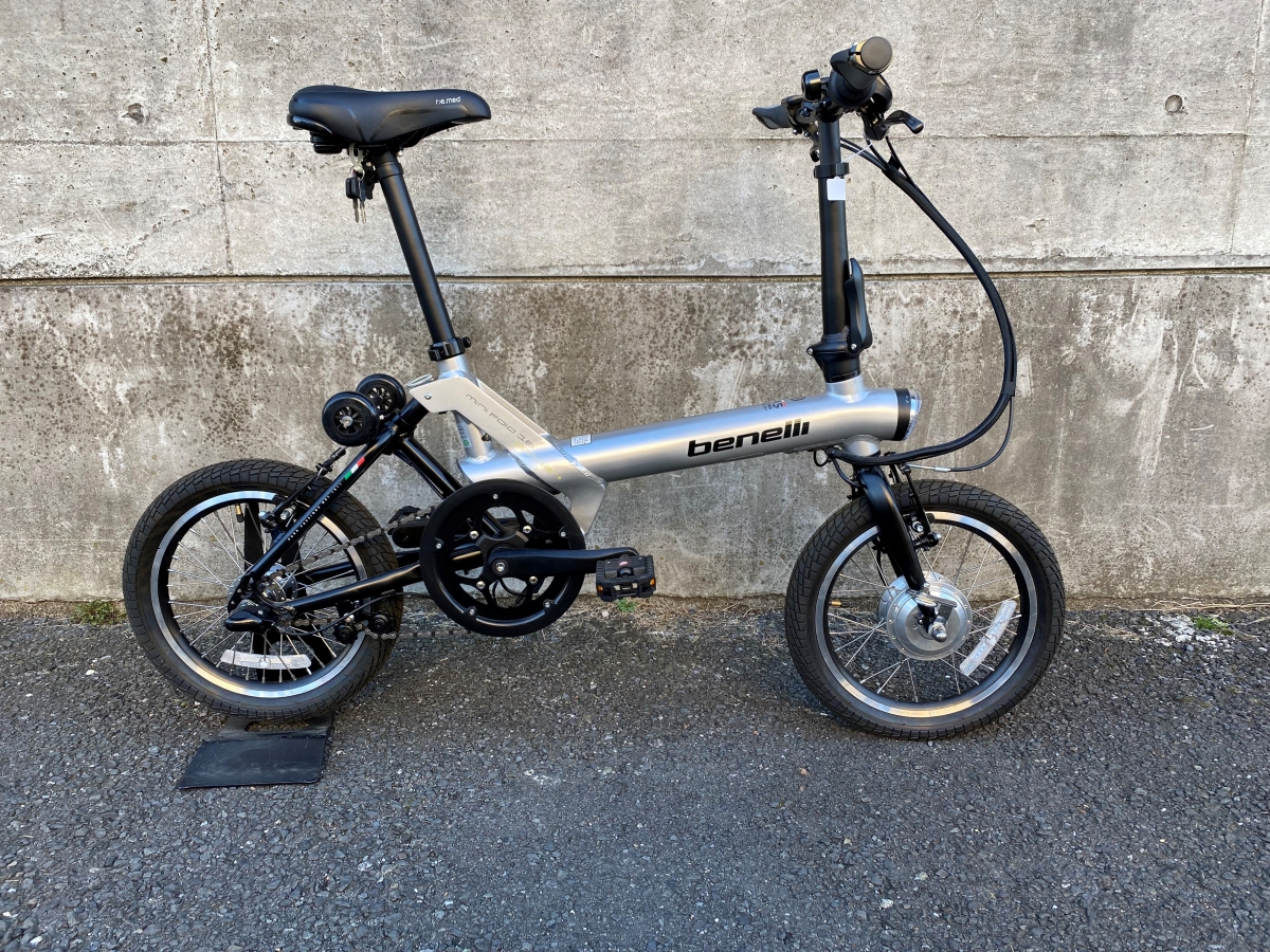 イタリア生まれの折り畳みEバイク！【BENELLI MINI FOLD 16】 | 船橋で