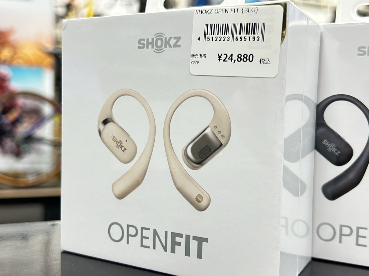 SHOKZ】新作入荷！骨伝導じゃないのに耳を塞がない新しいフル