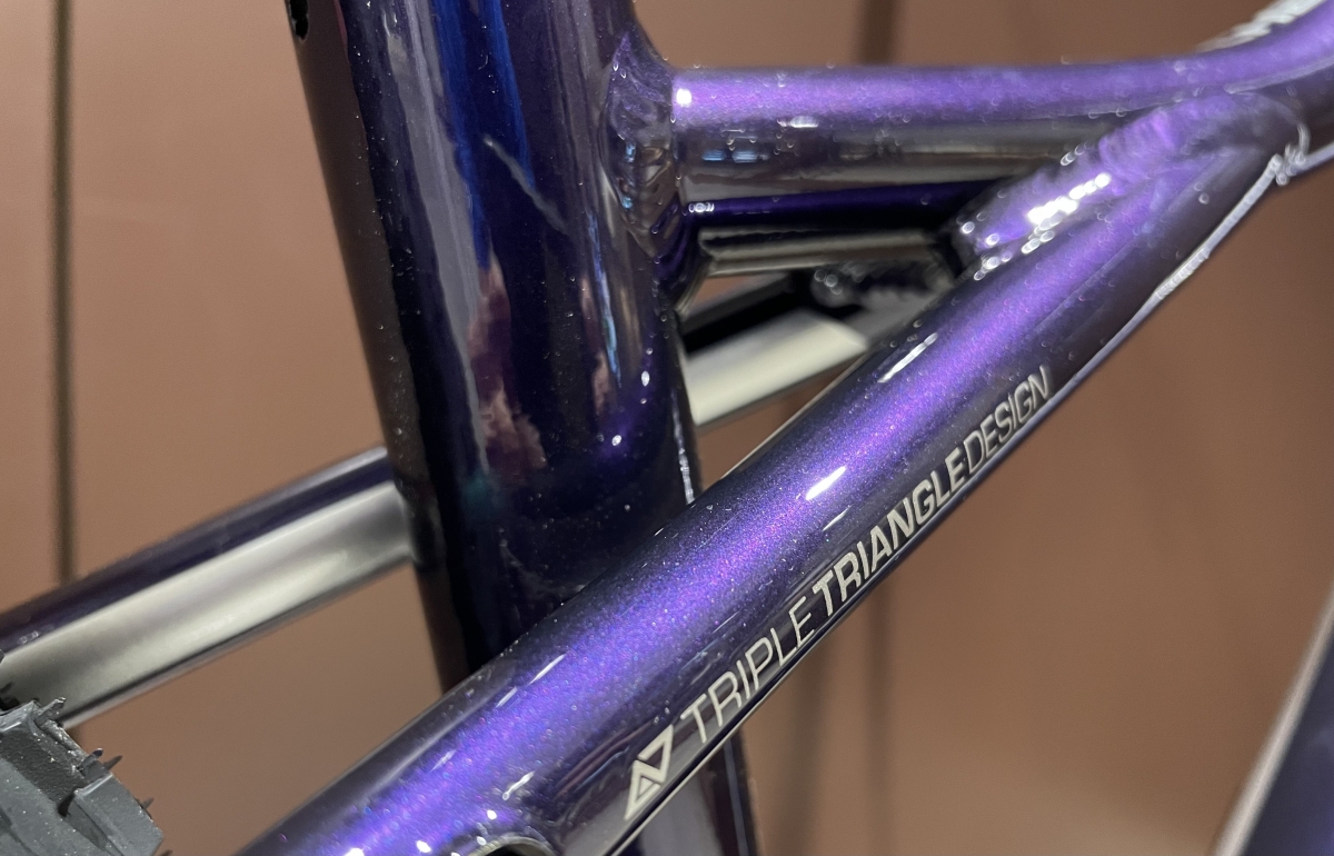 パープル〜シルバーのグラデーションが格好良い！初めてのマウンテン