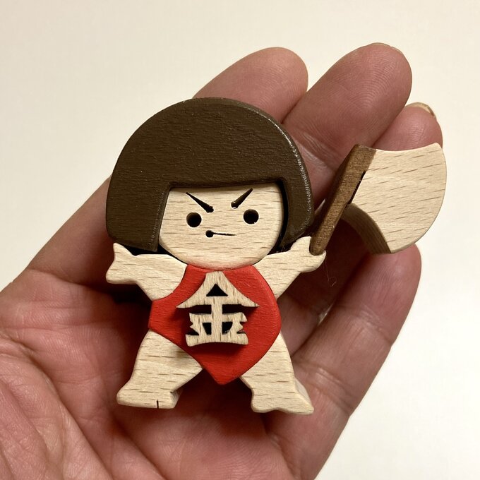 こどもの日】木と和紙の五月人形3点セット（鯉のぼり・兜・金太郎