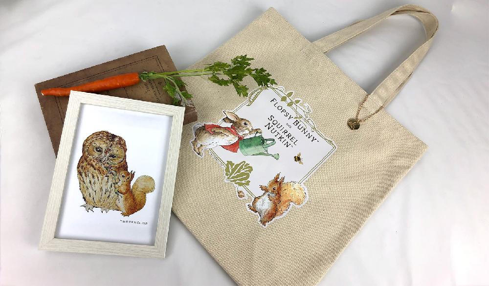 ピーターラビットの本に登場するキャラクターたち りすのナトキン