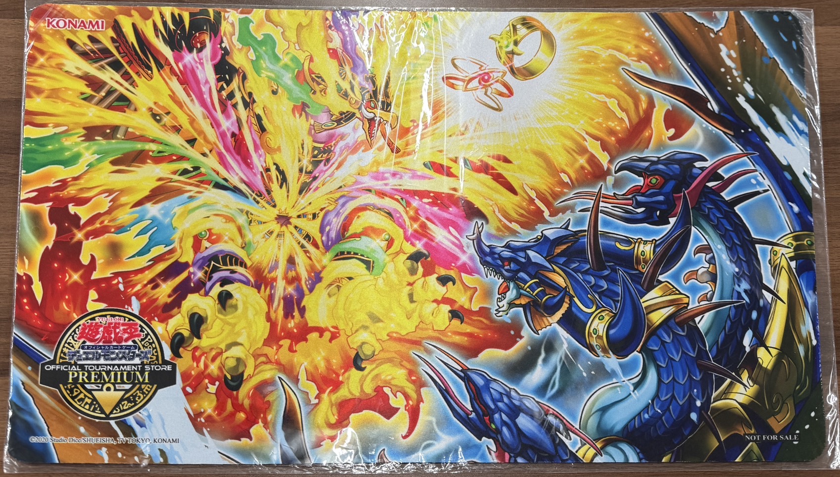 プレイマット】渦巻く海炎 OTS PREMIUM | 福福トレカ 遊戯王専門店