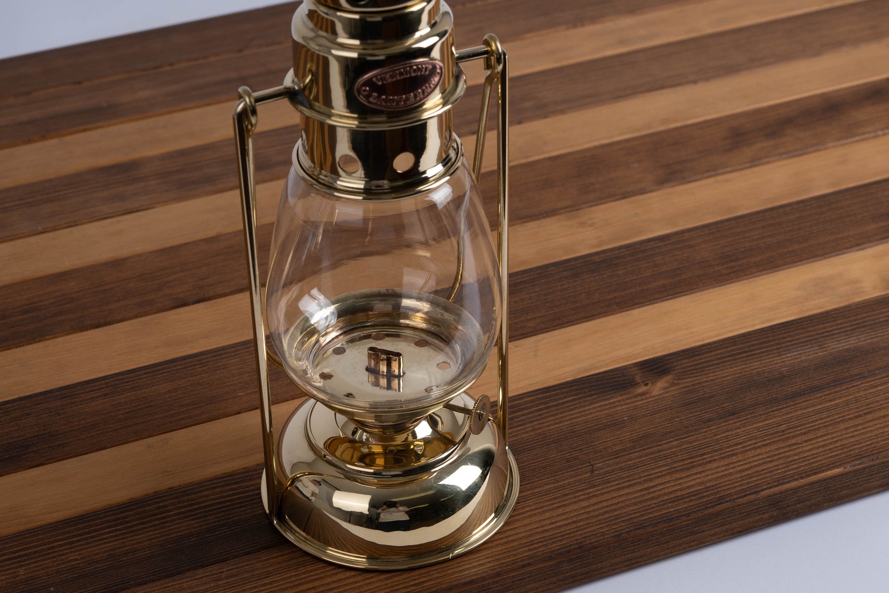 オイルランタン パティオミニハリケーン （真鍮製）