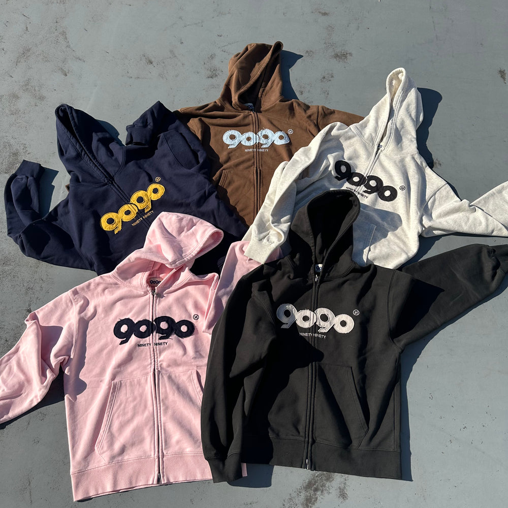 9090 OG Logo Zip Hoodie – YZ