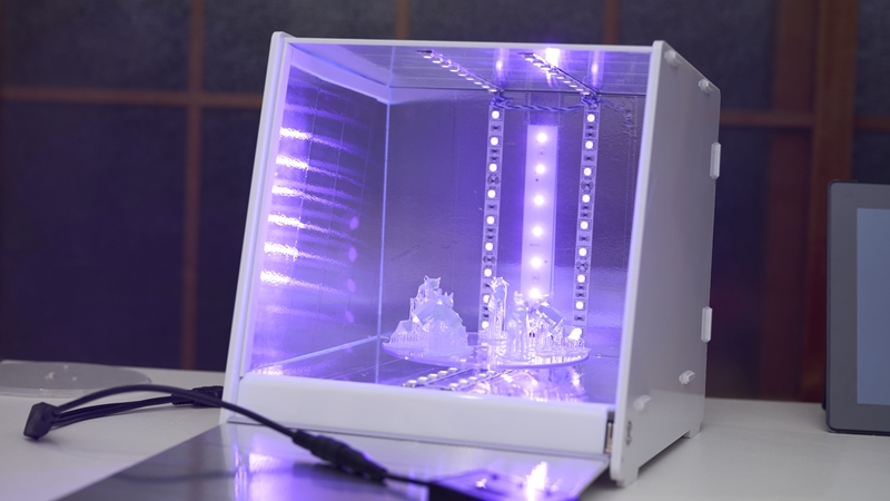 SK本舗の『二次硬化DIYキット』を改造して最強の二次硬化BOXを作って