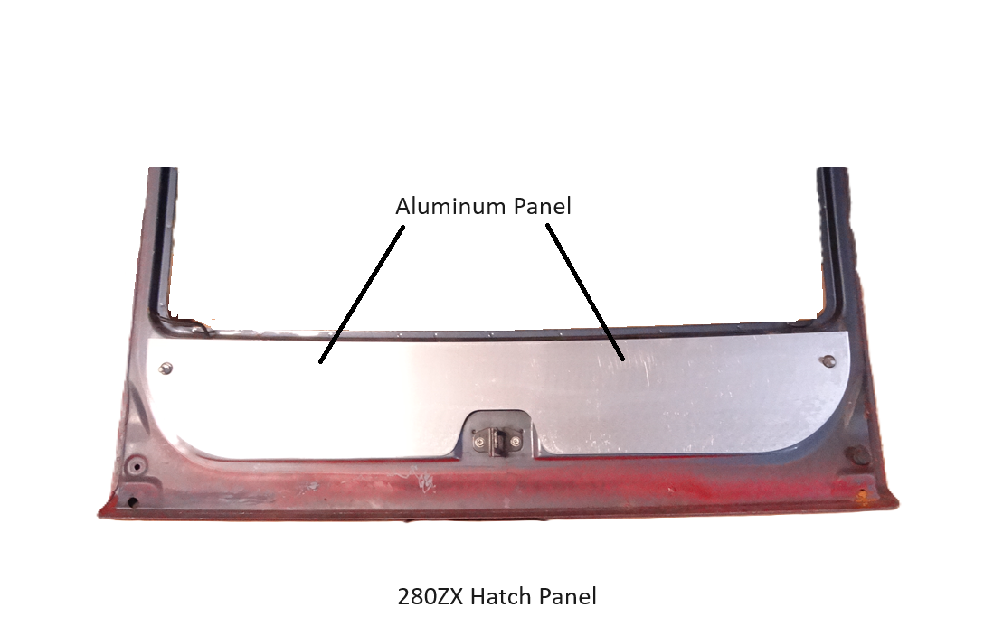Interior Hatch Panel Replacement Trim 280ZX 1979-83 | Z Car Depot Inc