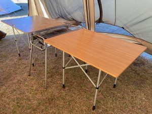 スノーピーク アジャスタブルF.テーブル竹 – 残念キャンプで