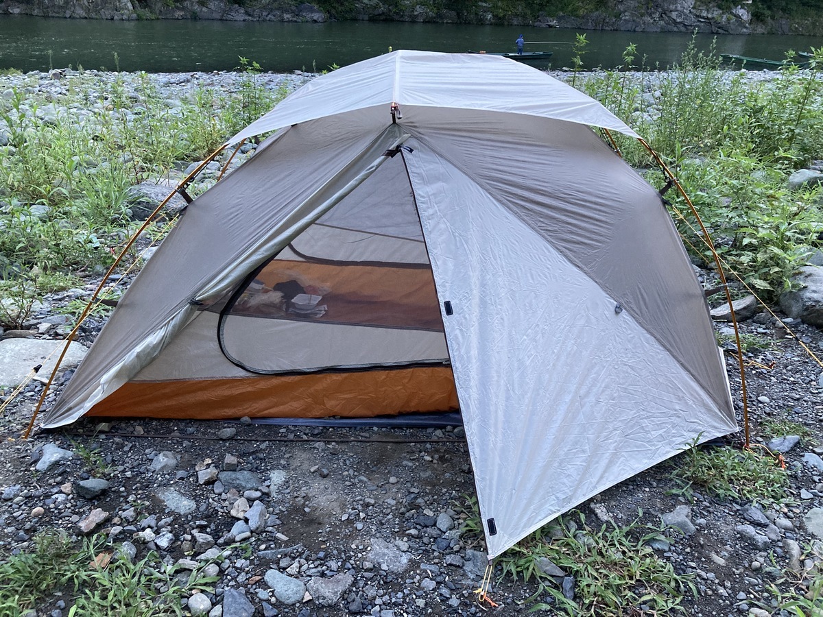 好天ならば良いテント NaturehikeNebura2 – 残念キャンプで