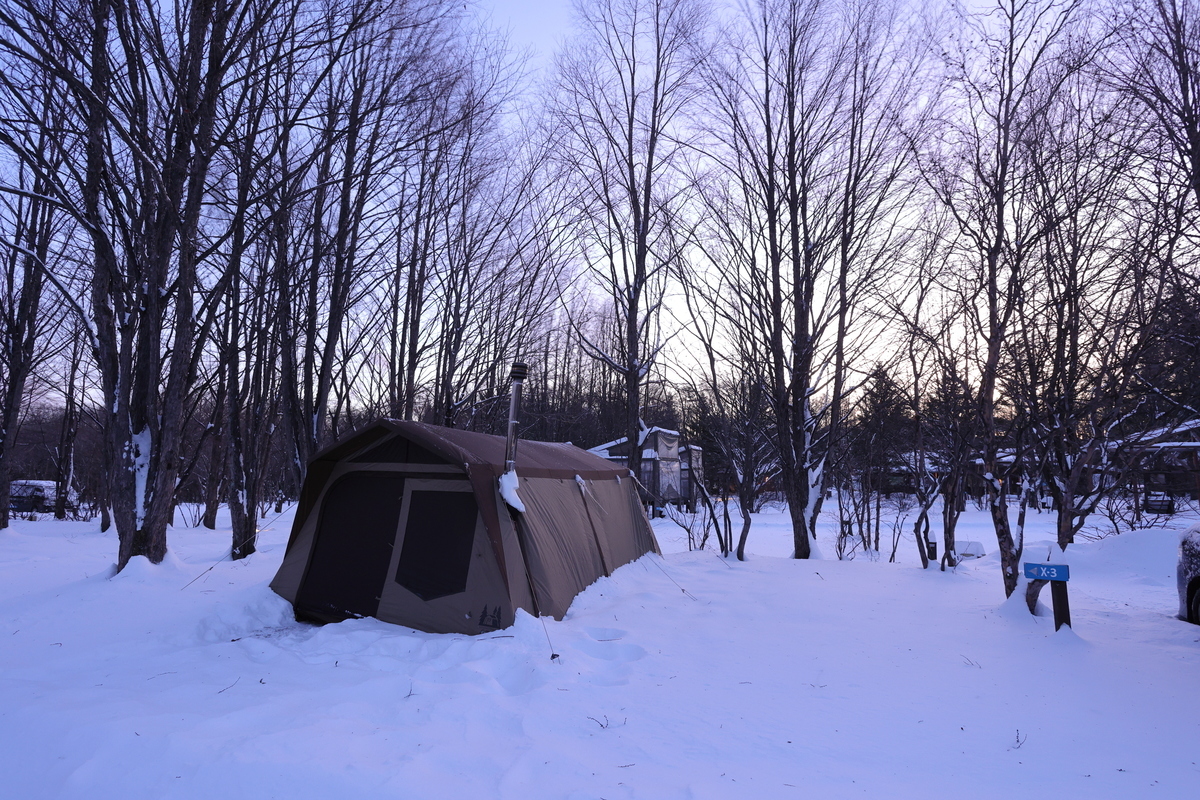 柔軟性に磨きをかけた ロッジシェルターII・TC – 残念キャンプで