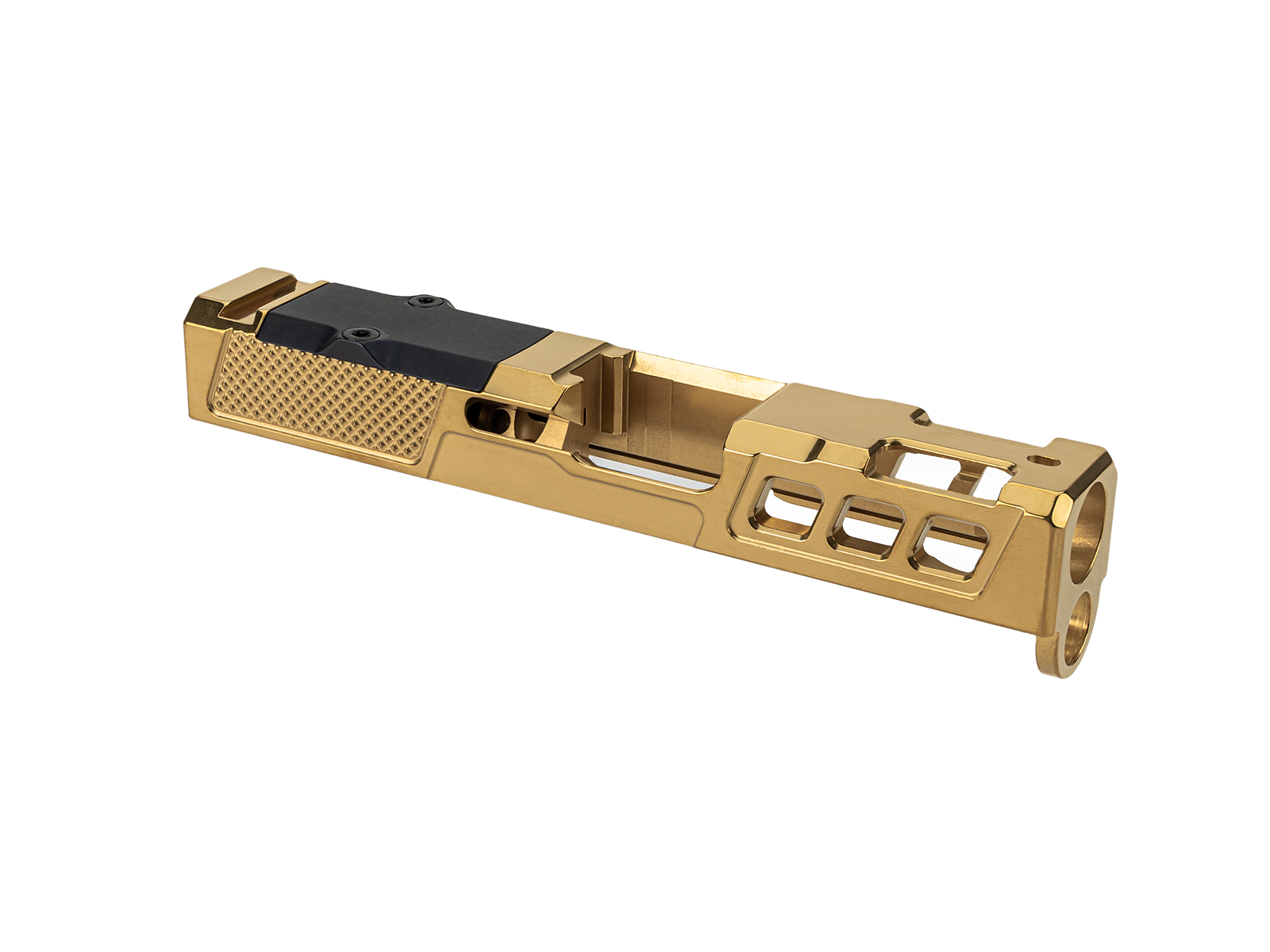 ZPS.P Ported Slide for Glock 26 Gen 3 and 4 - TiN (Gold) - Zaffiri