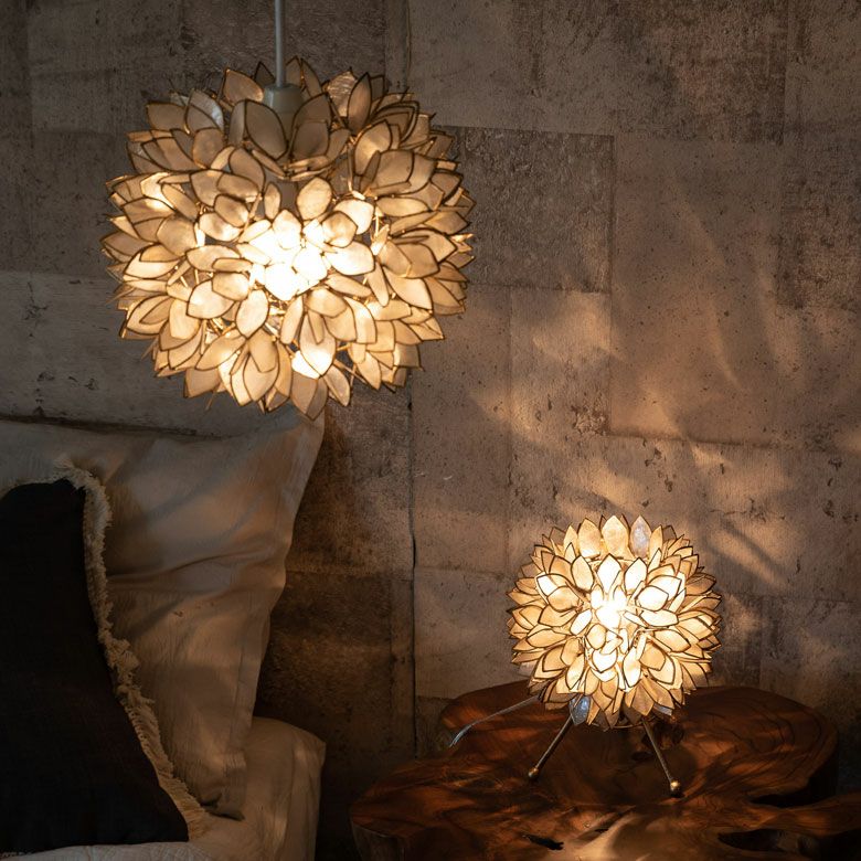 カピスシェルのペンダントライト | インテリア雑貨のPayung(パユン)