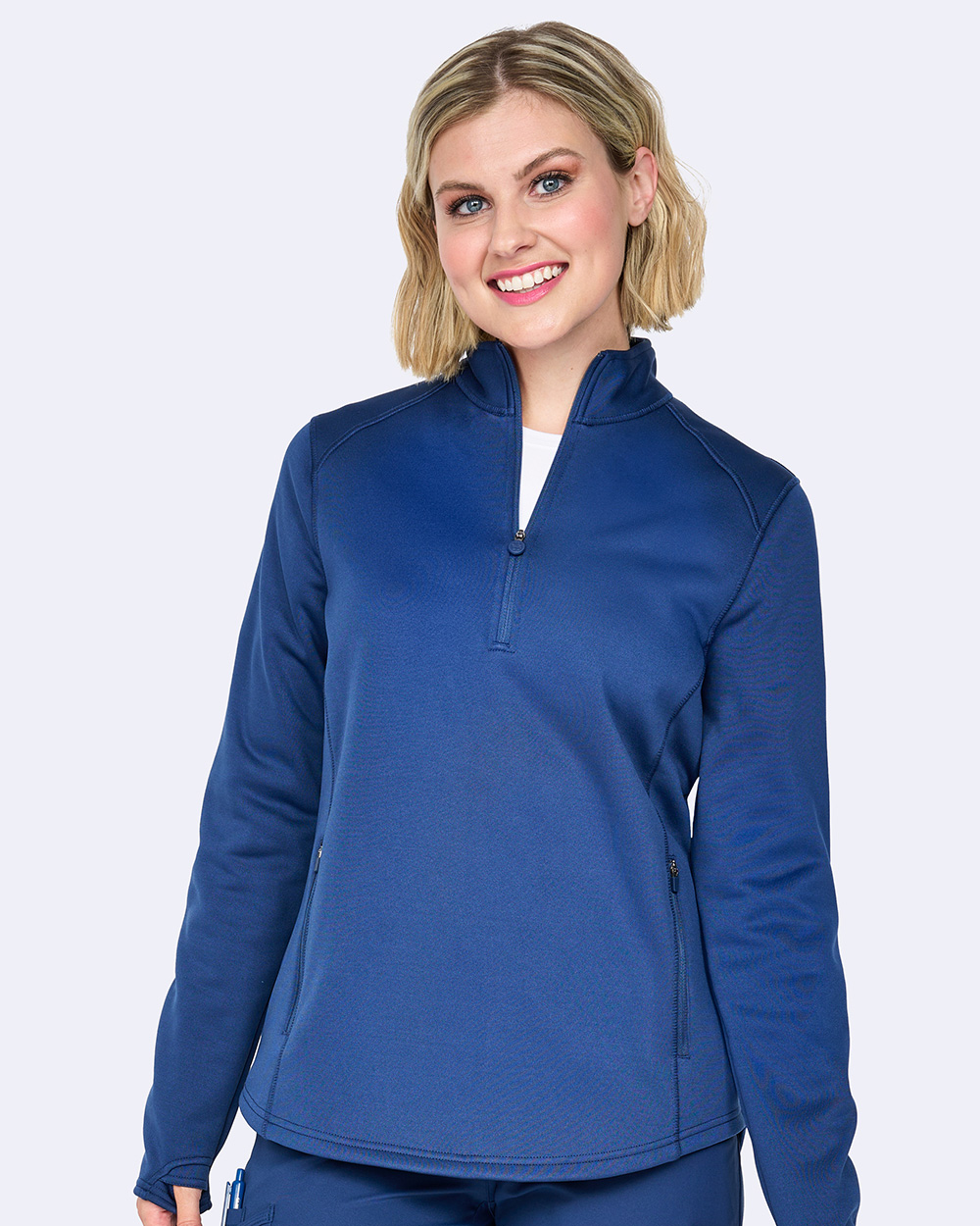 2042 Half Zip Fleece Pull Over - Zavate Apparel