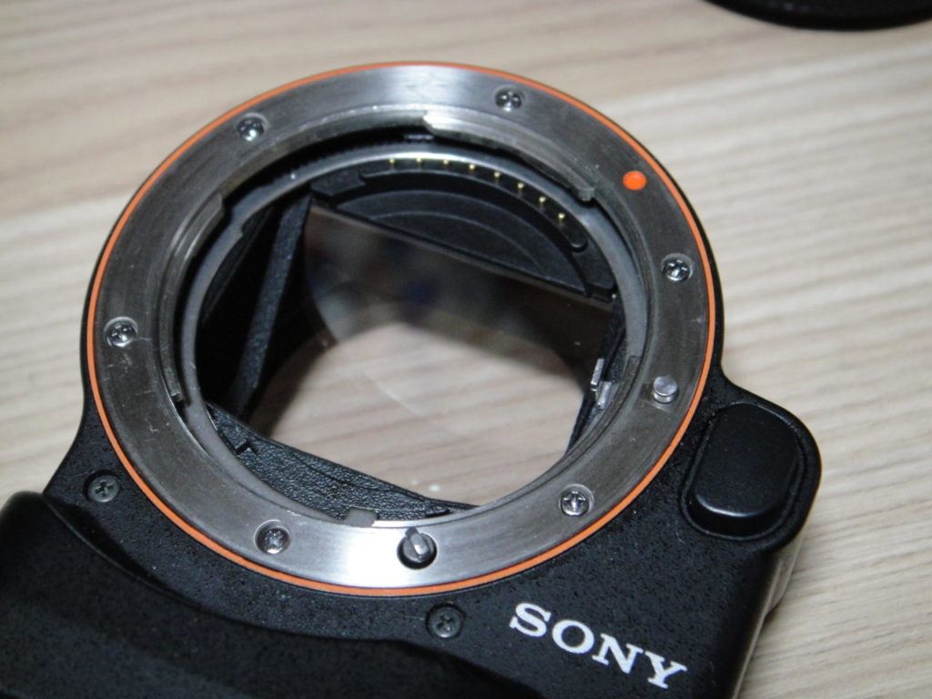 SONY LA-EA4 (マウントアダプタ)のEA4r化 – Studio zazameta blog