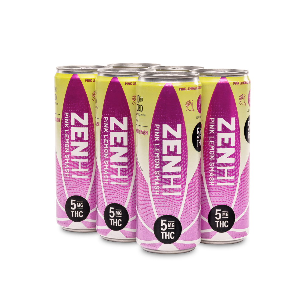 ZenHi - Pink Lemon Smash: Delta-9 THC Drink – Zentopia