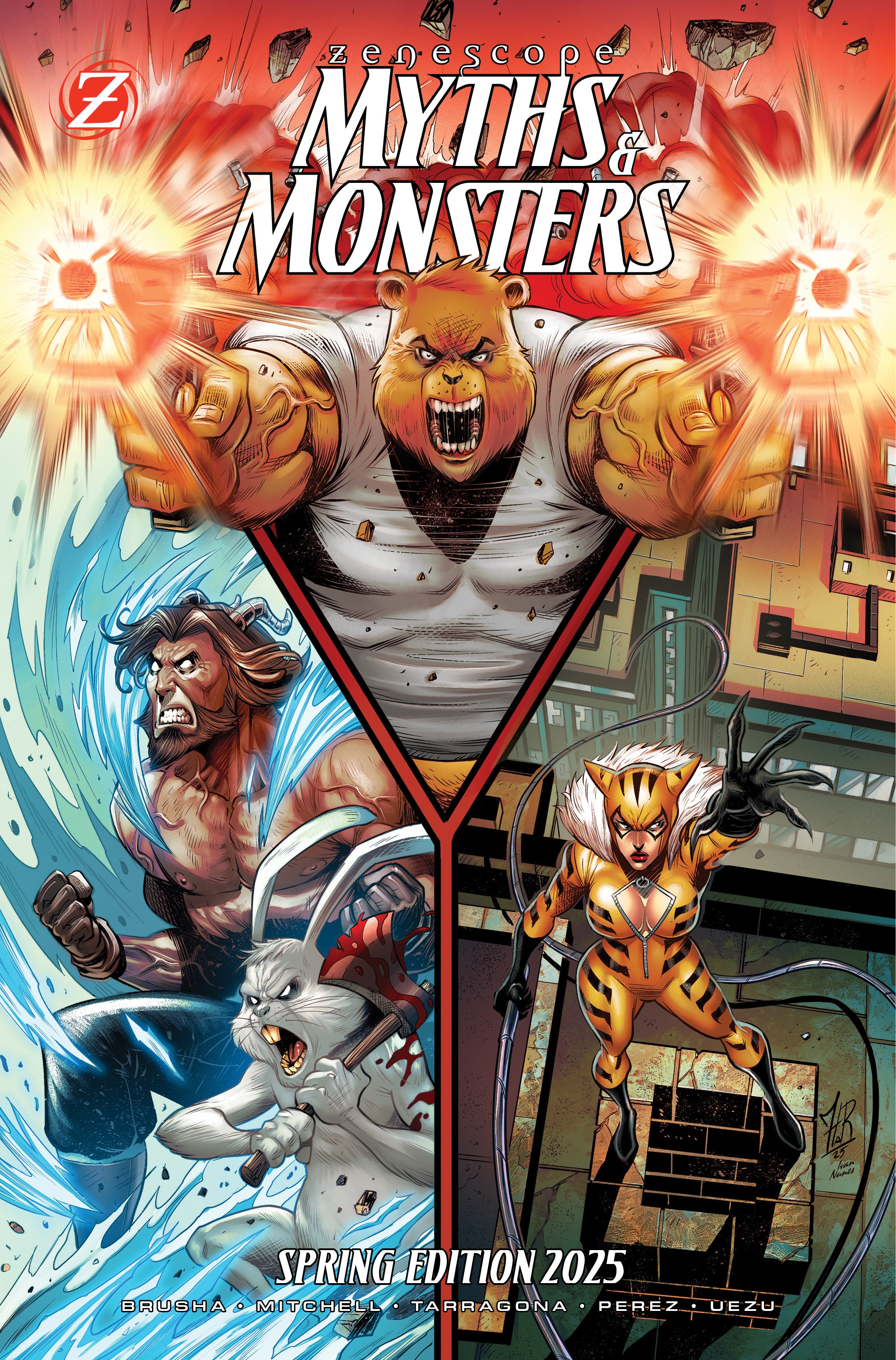 Zenescope Myths & Monsters - Spring 2025 Edition | Shop Zenescope