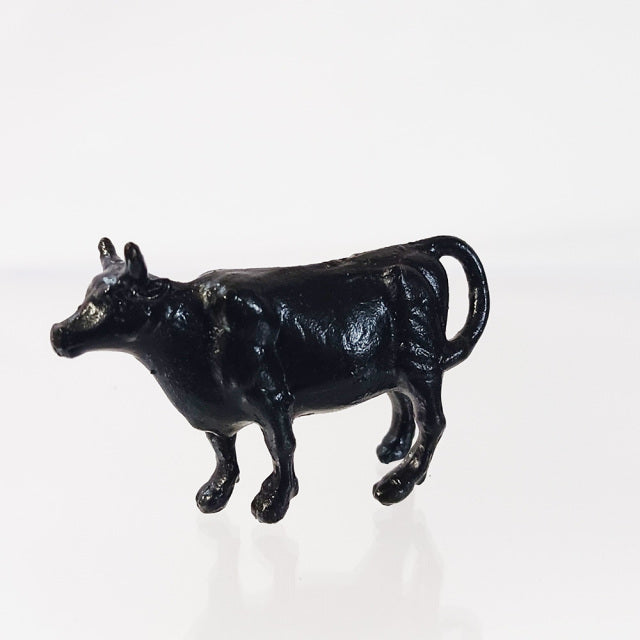 ミニチュア 添配 フィギュア 盆景 牛 （ うし ） 銅製 zengarden