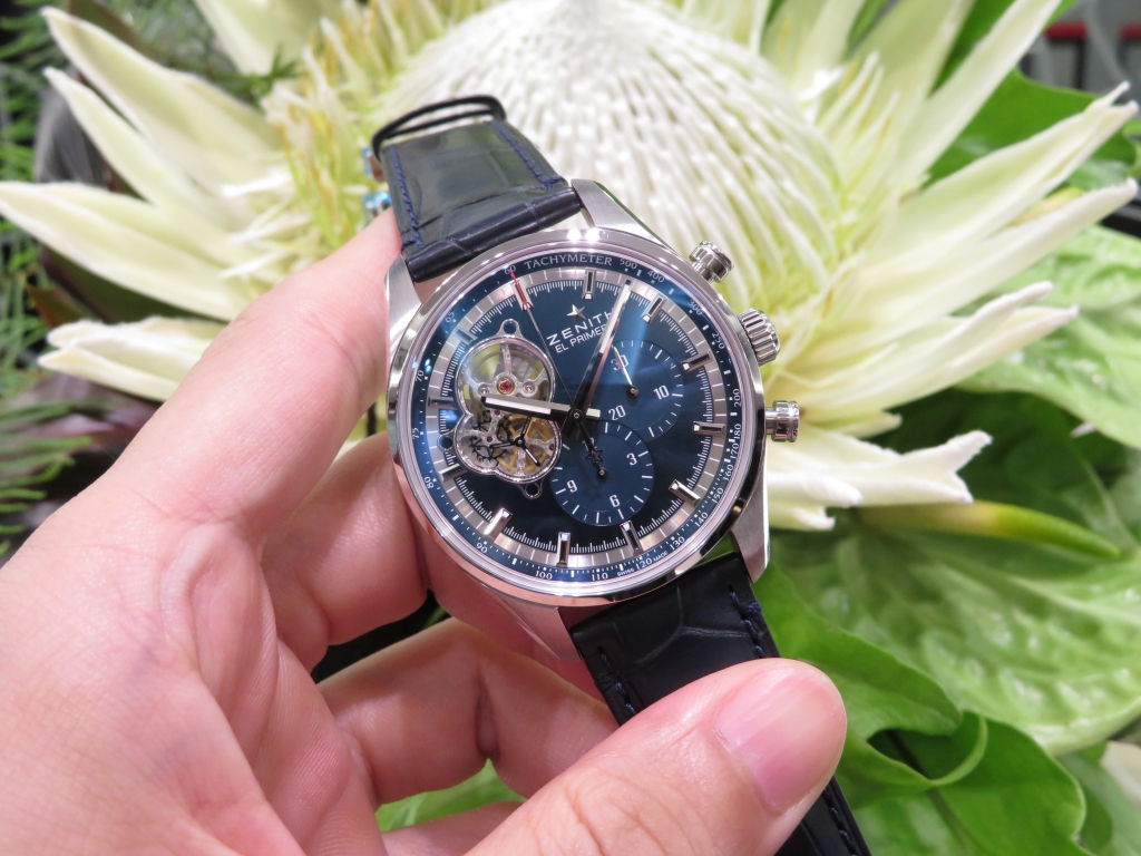 ゼニス クロノマスター エルプリメロオープン シャルルベルモモデルが