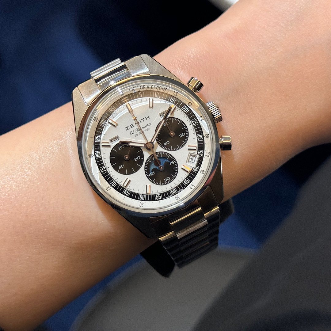 パンダ文字盤がクラシカルな『クロノマスター オリジナル トリプル