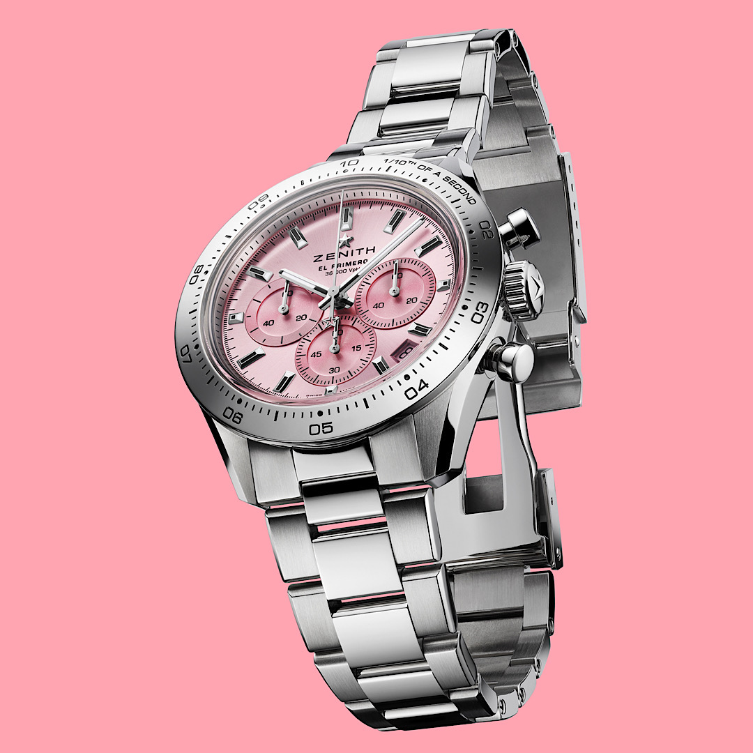 生産本数は500本のみ？あの『クロノマスター スポーツ ピンク』が奇跡