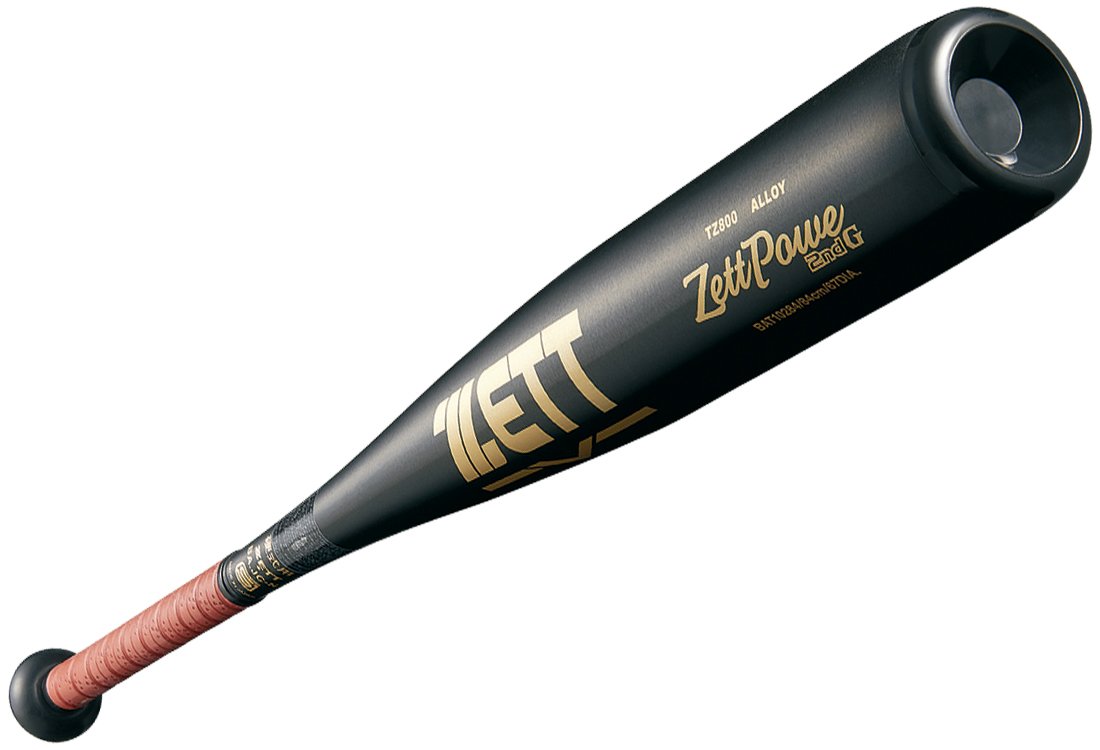 柔らかい打球感と高い操作性を実現。硬式⾦属製バット【ゼットパワー