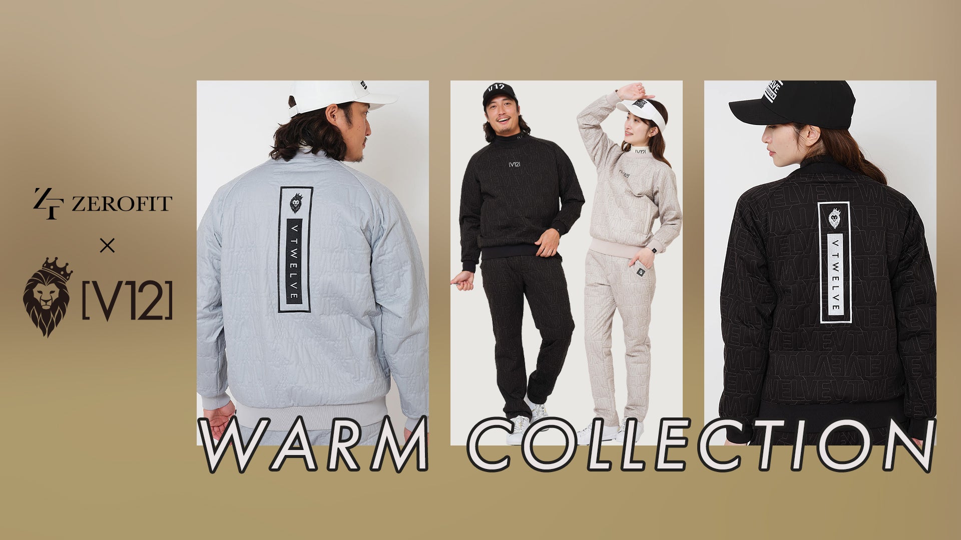 寒い冬でも快適にゴルフ！V12×ZEROFITの高機能セットアップで冬