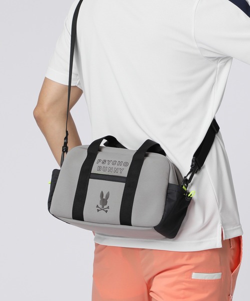 Psycho Bunny（サイコバニー） ボストンバッグ 「GOLF」ベーシックロゴ