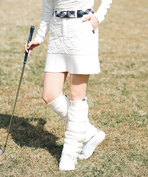 FILA GOLF スカート 「FILA GOLF:フィラゴルフ」レディースニット×中綿