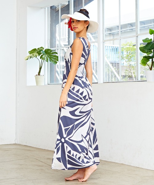 Maunaloa（マウナロア） ドレス 「Maunaloa」Ocean Blue Bird ティア