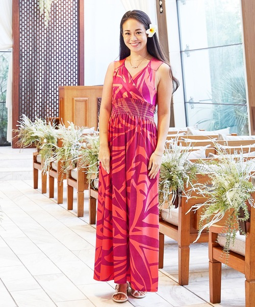 Maunaloa（マウナロア） ドレス 「Maunaloa」Ocean Blue Bird ティア