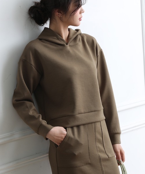 COO+i（クーイ） パーカー セットアップ パーカー スカートセット