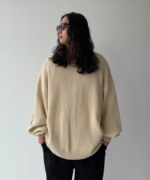 wee9s（ウィークス） ニット セーター perfect silhouette super over