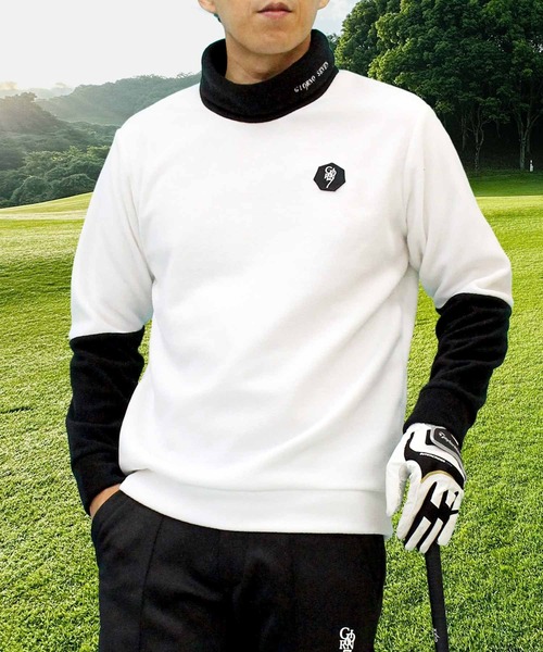 GIORNO SEVEN（ジョルノセブン） ゴルフ ゴルフウェア フリースニット