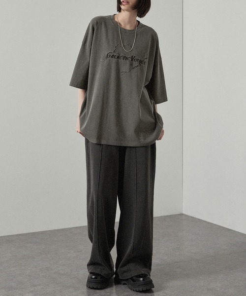 tシャツ 「Alfred Alex」ヴィンテージメイクデザイン ビッグピグメント