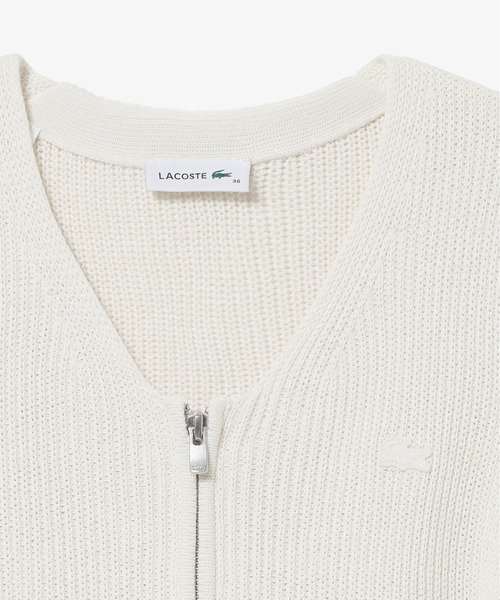 LACOSTE（ラコステ） ベスト ジレ ジップアップニットベスト