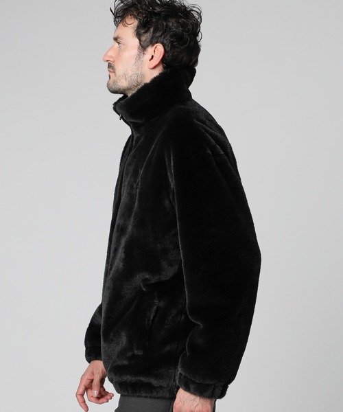 Psycho Bunny（サイコバニー） ブルゾン アウター フェイクファー